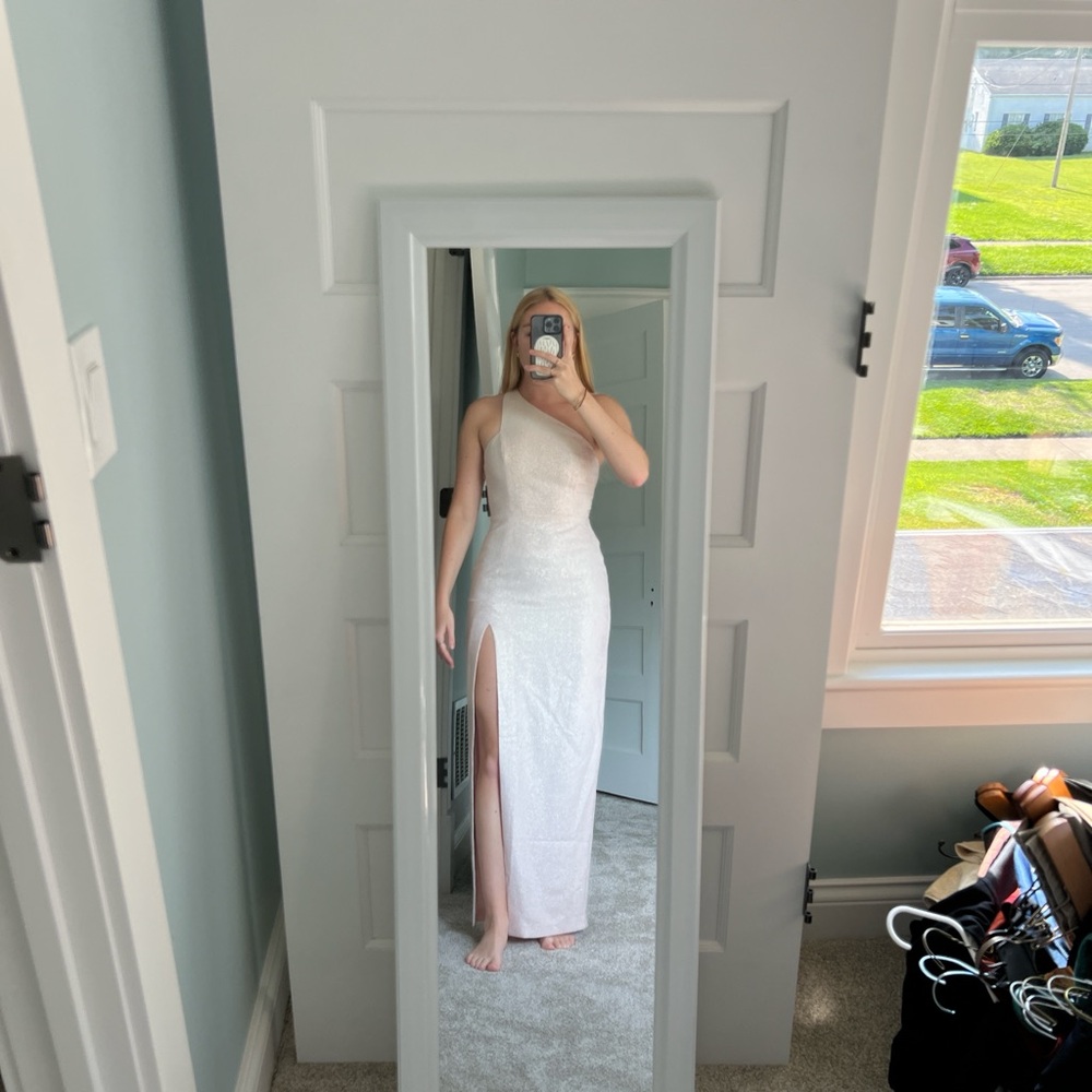 Silence + Noise Blush Pink Dress